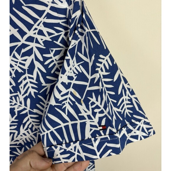 Men’s Tommy Hilfiger Button Down Hawaiian Shirt / Size Large - Picture 3 of 5